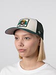 Бейсболка AMERICAN NEEDLE арт. SMU679A-SBEAR Smokey Bear Valin (кремовый / зеленый)